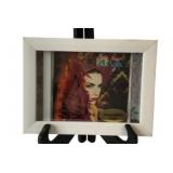 Annie Lennox Signed Diva CD Cover in Shadowbox Fra