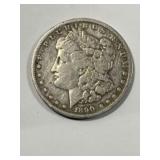 1890 S Morgan Dollar Raw