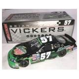 Autographed Brian Vickers 2006 Monte Carlo LE