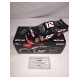 Autographed Justin Allgaier on Diecast & Box