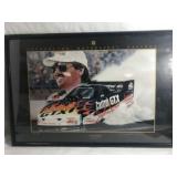 Autographed John Force painting by Kenny