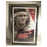 Autographed Dale Earnhardt Jr framed poster