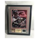 Dale Earnhardt framed race used collection #3 car