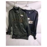 Sabers Long Sleeve and Zip up size XL