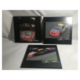 Jeff Gordon plaques (3) w/ Signature