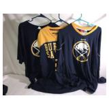Sabres T-shirts collection of 3 size XL