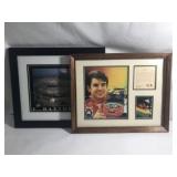 Jeff Gordon memorabilia & Daytona framed photo