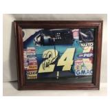 Autographed Ray Evernham #24 framed photo