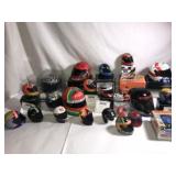 NASCAR mini helmet collection