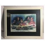 2006 Rookie class framed painting