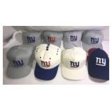 Collection of 15 NY Giants hats