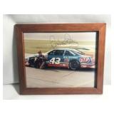 Autographed framed photo of Richard Petty