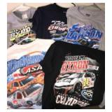 Racing T-Shirts (5) Sizes L and XL