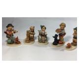 5 Hummel figurine collectibles
