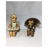 2 Collectible Hummel figurines