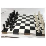 Chess Set with Hand Made Ceramic Pieces