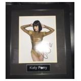 Framed Katy Perry Signed Promotional Photograph