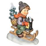 Hummel Ride into Christmas Porcelain Figurine