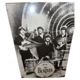 Beatles On Stage Black and White Wall Plaque