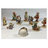 10 collectible Hummel figurines