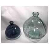 Art Glass Bulbous Vases