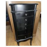 Jewelry Armoire - Black
