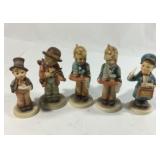 5 Hummel collectible figurines one double set