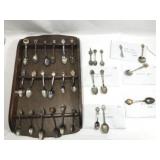 Large Souvenir Spoon Collection