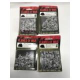 Flames of War Miniatures Game Packs (4)