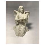 Lenox Kneeling Nativity Angel ,fine white china