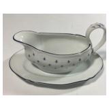 Richard GINORI Royal blue gravy boat with