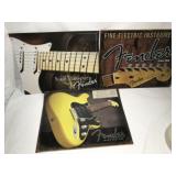 3 Tin FENDER Signs