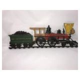 Vintage Cast Aluminum Railroad Wall Plaque