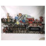 Railroad Wall Decor Sign Burwood Products