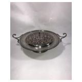 Sterling Wedgwood Pierced Lid Serving Dish