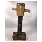 Wooden Wine Press Screw