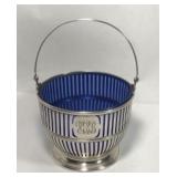 Sterling Swing Handle Sugar Basket