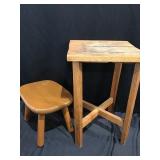 Plant stand  & step stool