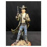 Cowboy statue
