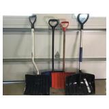 Snow shovels