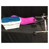 Wax and excercise equip