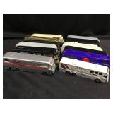 Country singer tour buses