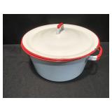 Enamel Ware Pot/Lid