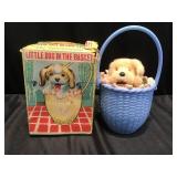 Little Dog in the Basket