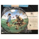 Bradford Exchange Johnny Appleseed Plate
