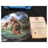 Bradford Exchange Davy Crockett Plate