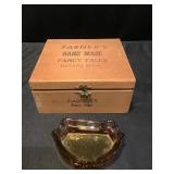 Farmers Hand Made Tales wooden box