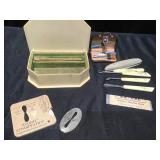 Manicure kit, sewing misc