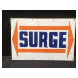 Surge Metal Sign
