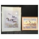 Duck & Geese art